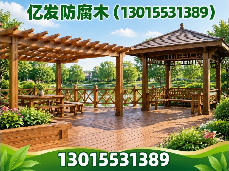 中牟县防腐木地板展示图